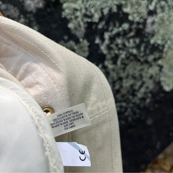 Tilley ICON T1 buck hat UPF50+ sun protection ties on floats cotton Sz M 7 1/8 - Picture 6 of 14